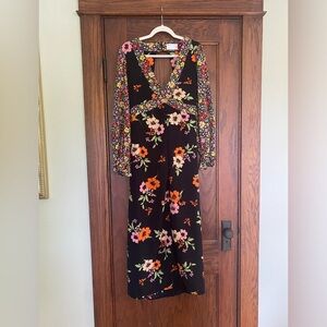 Floral Long Sleeve Dress